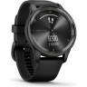 Часы GARMIN VIVOMOVE TREND с безелем серого цвета с черным корпусом и силиконовым ремешком 010-02665-00