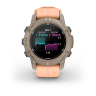 Смарт-часы GARMIN DESCENT G2 цвета палома с ремешком цвета розовая ракушка 010-02986-01