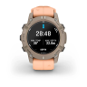 Смарт-часы GARMIN DESCENT G2 цвета палома с ремешком цвета розовая ракушка 010-02986-01